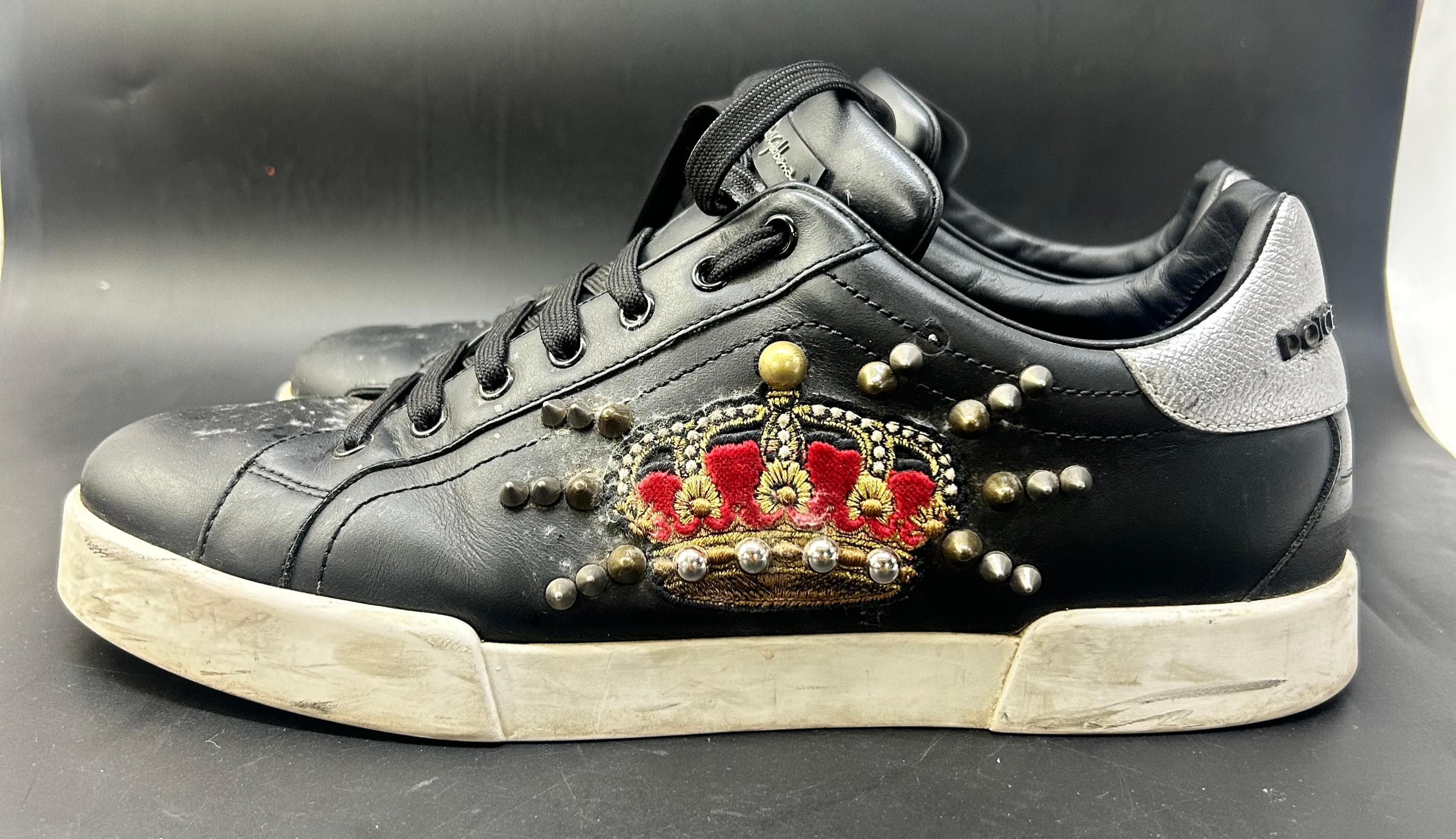 Sneaker before restoration
