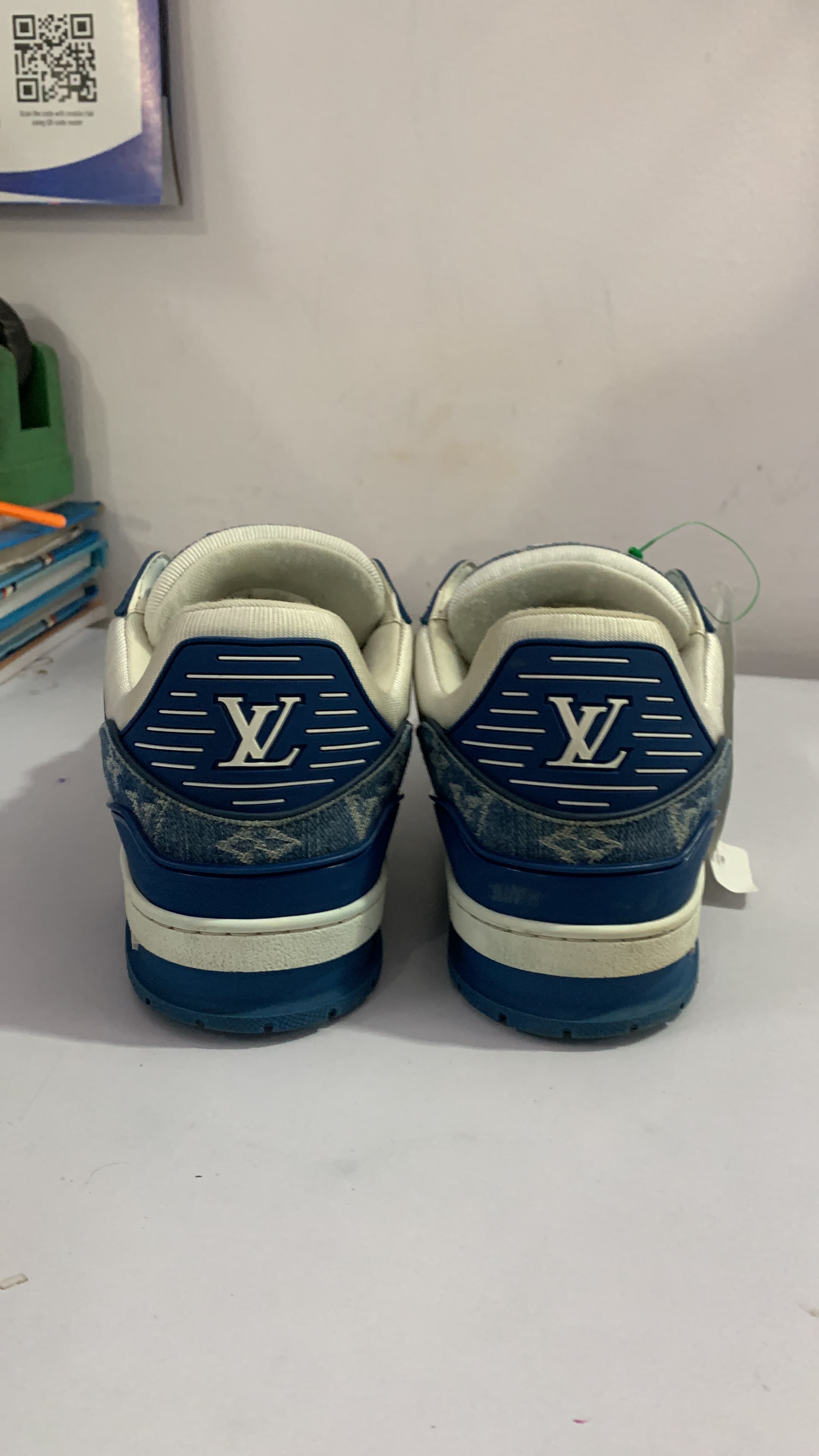 Restored sneakers